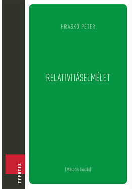 Hraskó Péter: Relativitáselmélet
