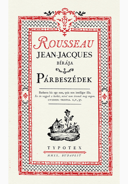 Jean-Jacques Rousseau: Párbeszédek