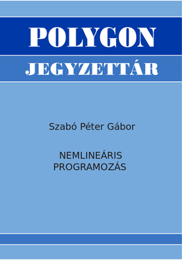 Szabó Péter Gábor: Nemlineáris programozás