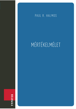 Paul R. Halmos: Mértékelmélet