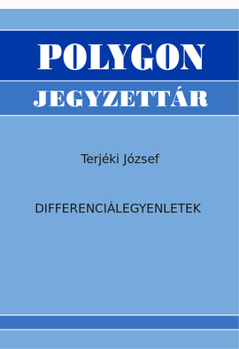 Terjéki József: Differenciálegyenletek