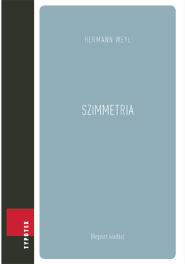 Herman Weyl: Szimmetria