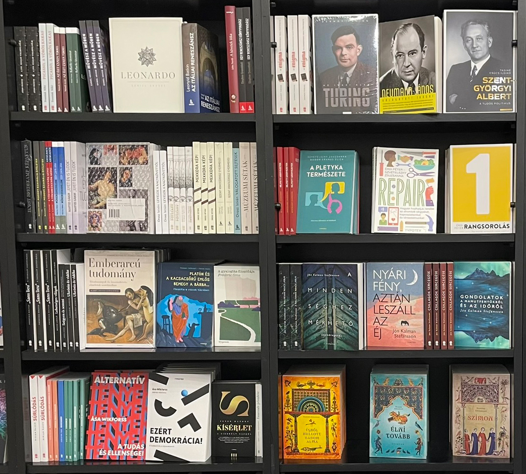 Járatlan, de járandó utakra vezeti olvasóit a 35 éves Typotex Kiadó